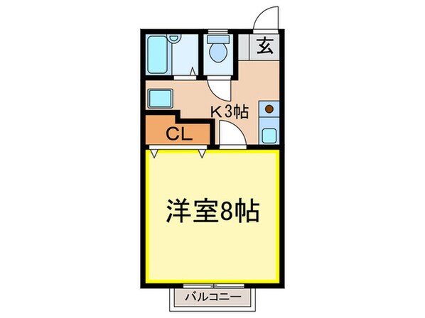 メゾンドジルエットの物件間取画像